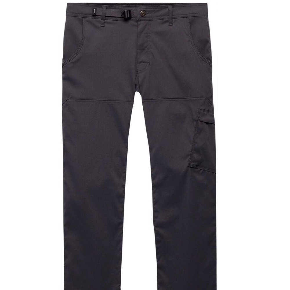 Prana Zion II Stretch Relaxed Fit Mens 34x32 Dark Iron  Gorpcore Pants NWT